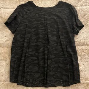 Lululemon Quick Pace Short Sleeve in Black Camo
